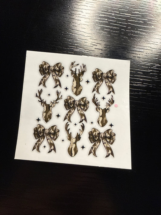 Deer x Bows wrap
