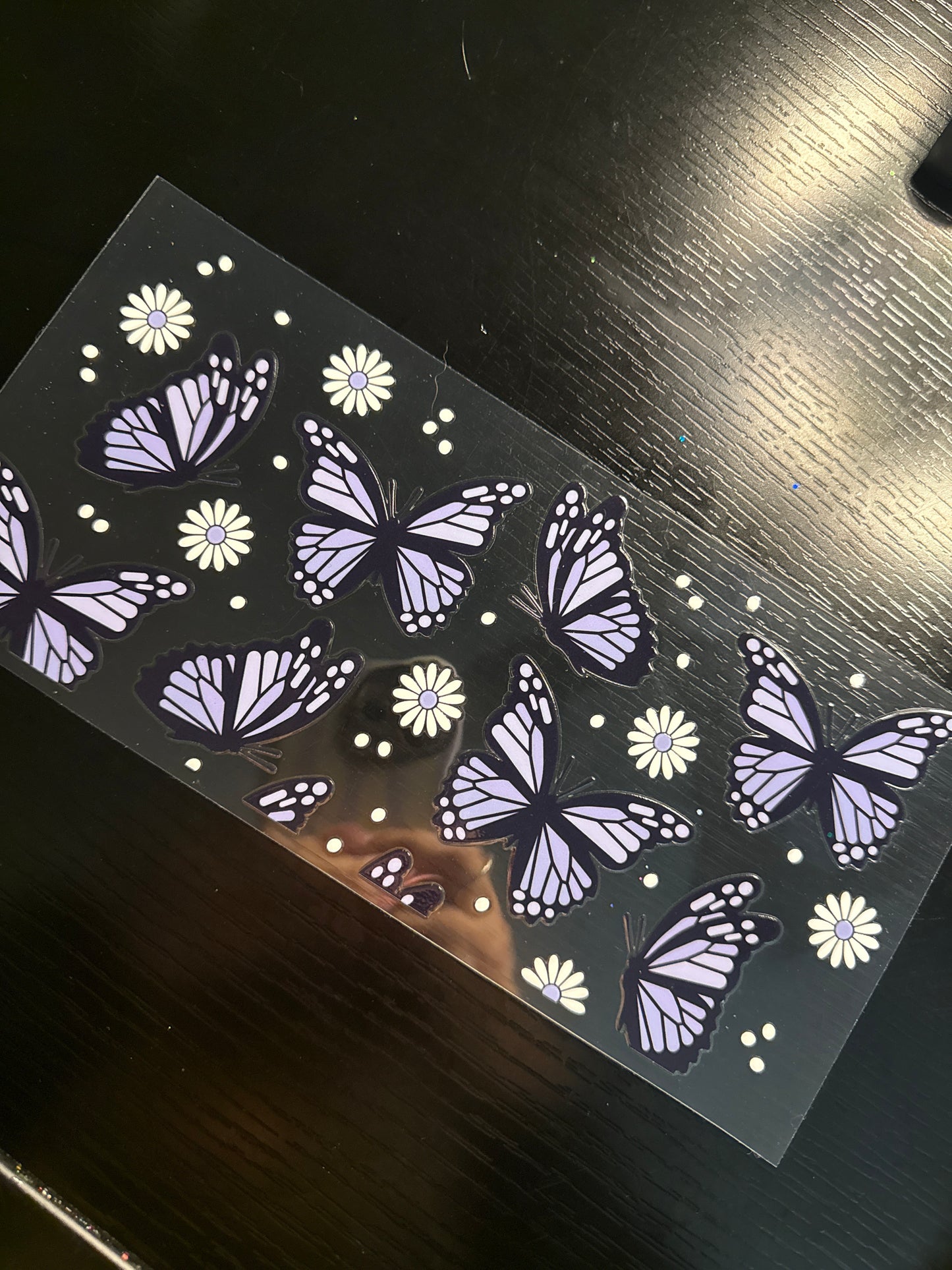 Purple butterflies