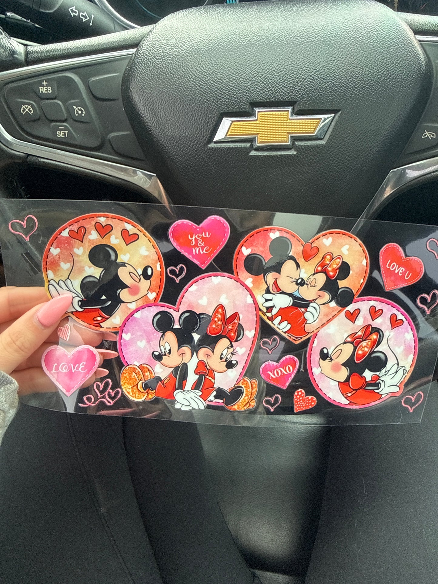 Mickey x Minnie wrap